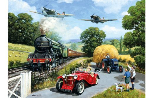 Nostalgia Collection: 1940's Summer 1000 Piece Jigsaw Puzzle