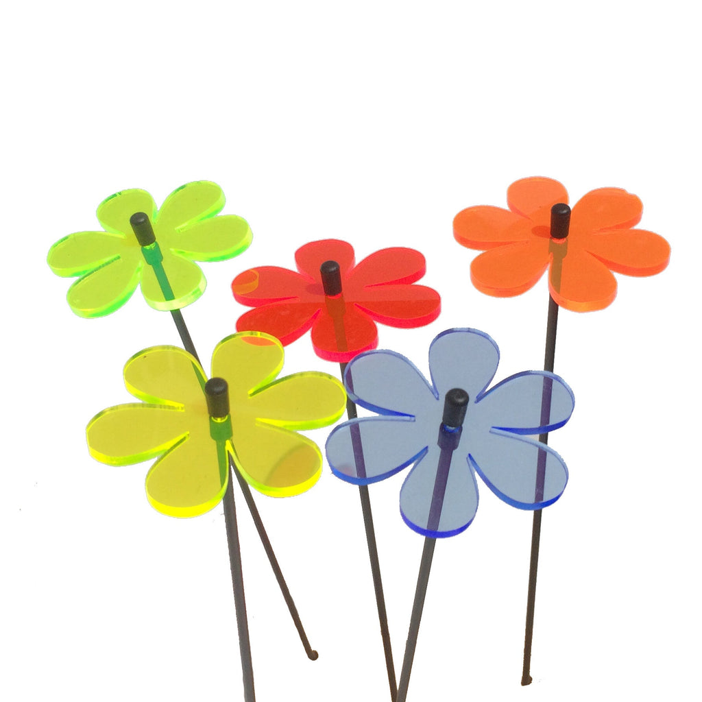 Single SunCatcher Garden Décor Stake 'Daisy'