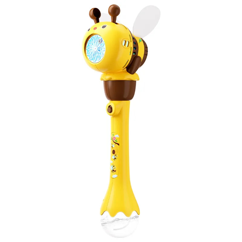 Bee Electric Bubble Gun Kids Gift Outdoor Fun