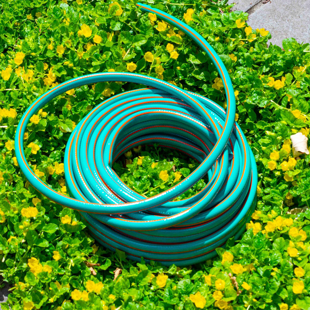 Garden Hose Set Economy Pipe (White Connectors) Water Connector Garden Watering