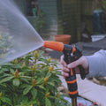 Hose Gun Water Sprayer Adjustable Black Orange Garden Hose Pipe Garden Watering-0