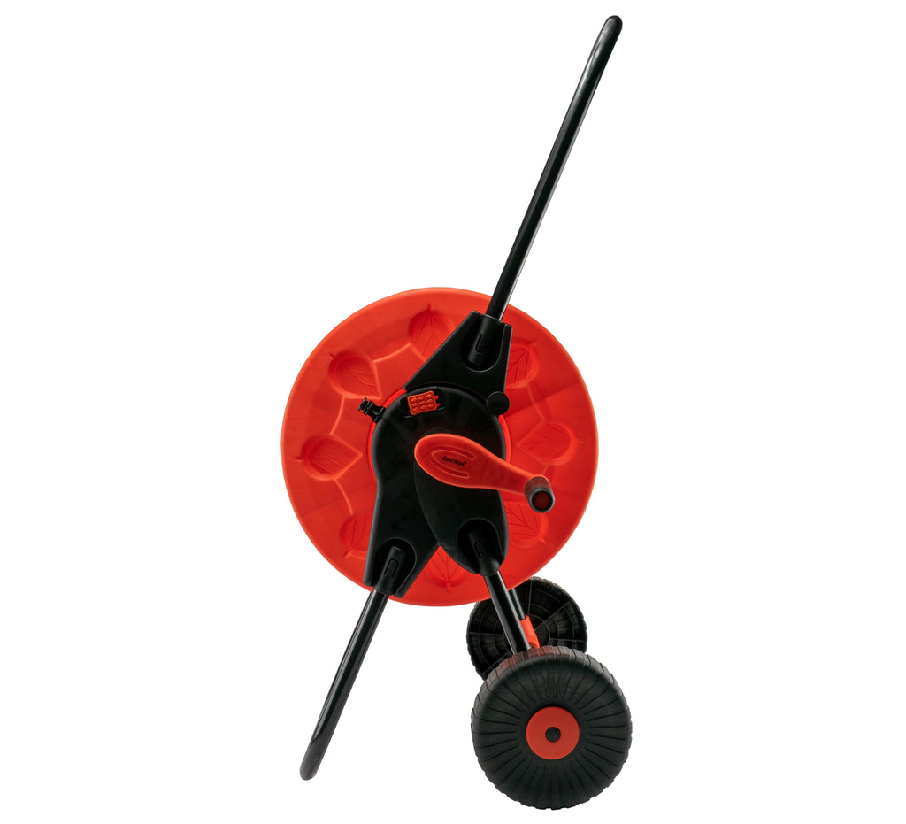 Hose Cart with Wheels for 60m 1/2in Garden Hose CW for Outdoor Hose Accessory