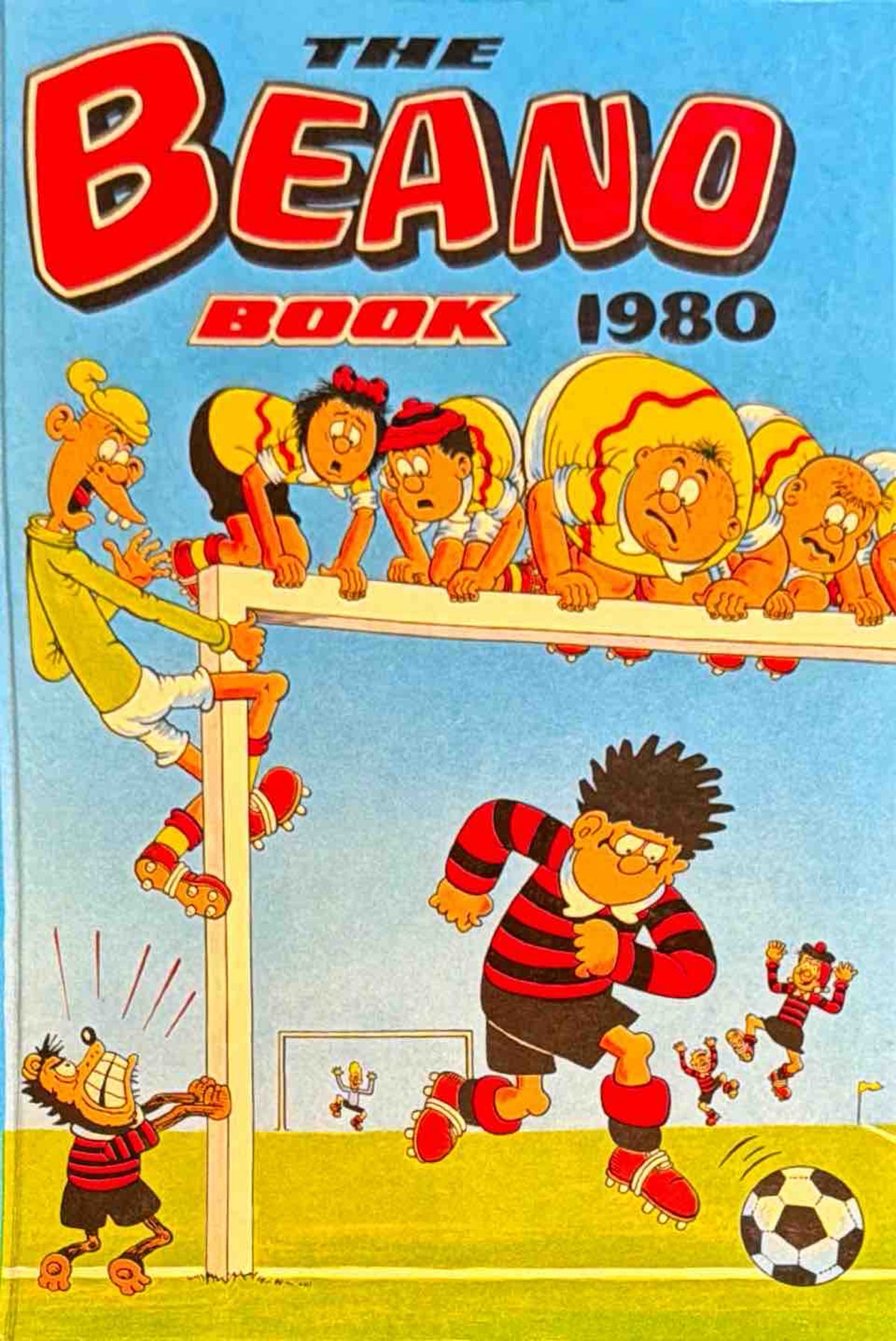The Beano Book 1980 Vintage Comic Annual DC Thomson Football Cover Unwritten