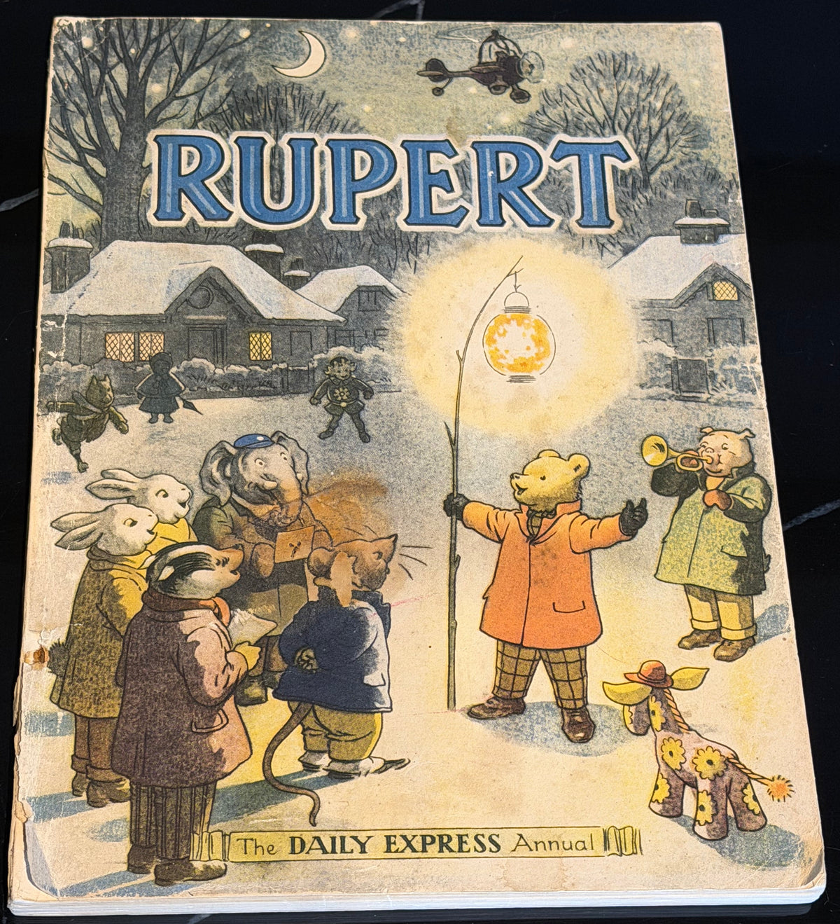The Rupert Annual 1949 Softcover Original Alfred Bestall Post-War Comic Book