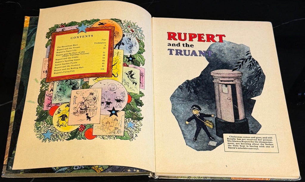 The Rupert Annual 1968 Vintage Daily Express Hardback Last Magic Painting Year