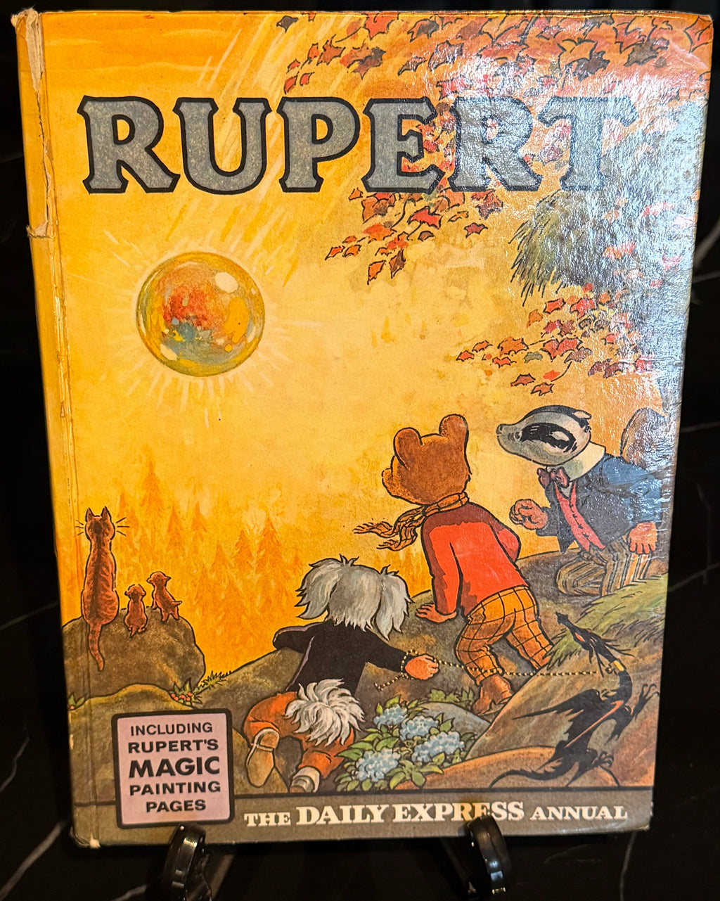 The Rupert Annual 1968 Vintage Daily Express Hardback Last Magic Painting Year