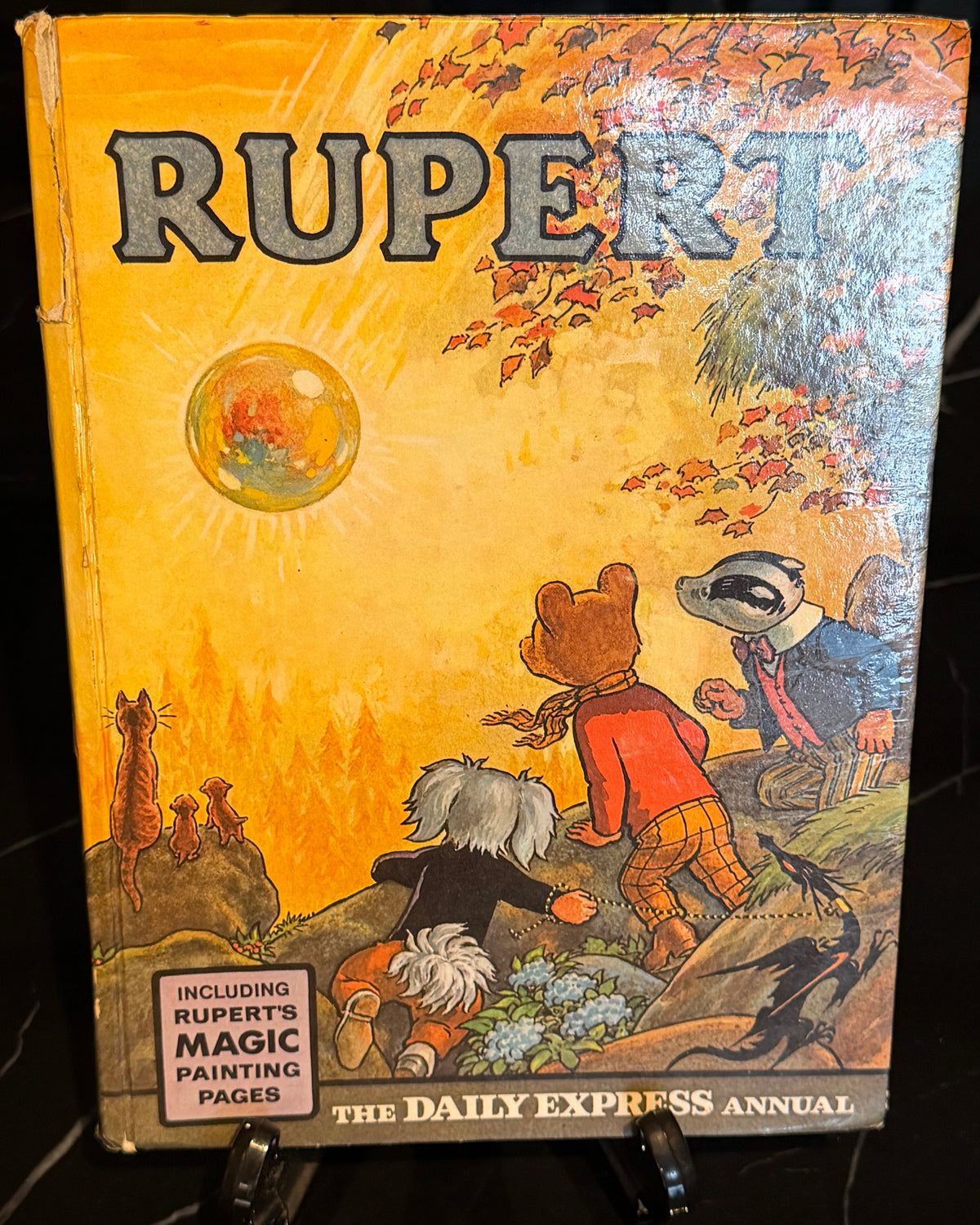 The Rupert Annual 1968 Vintage Daily Express Hardback Last Magic Painting Year