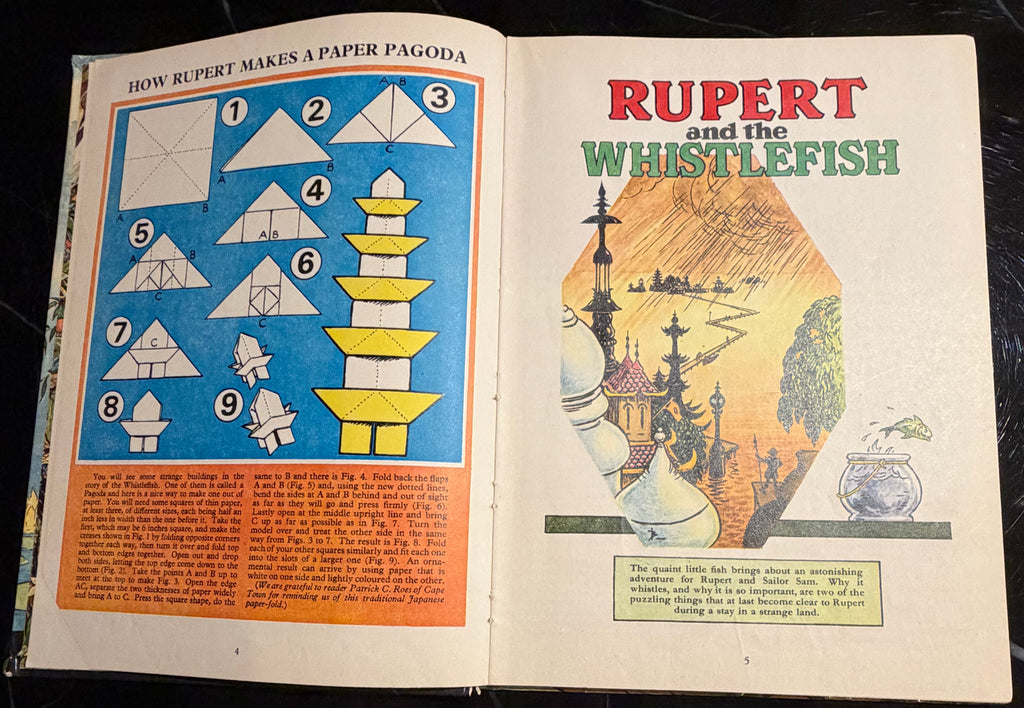The Rupert Annual 1970 Vintage Daily Express (1969 copyright) Alfred Bestall