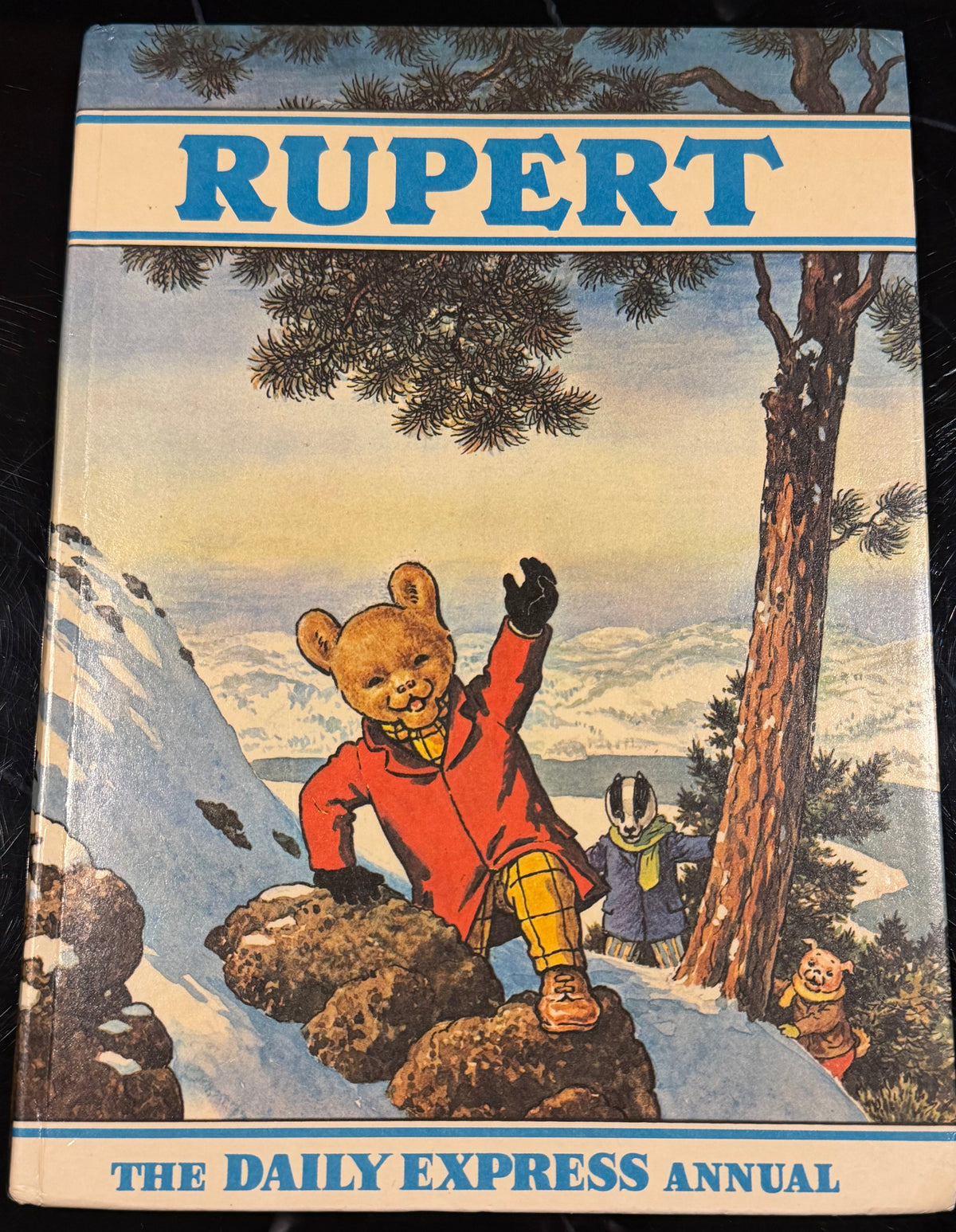 Vintage Rupert Bear Annual 1971 (Copyright 1970) Blank Box Unclipped Bestall Art