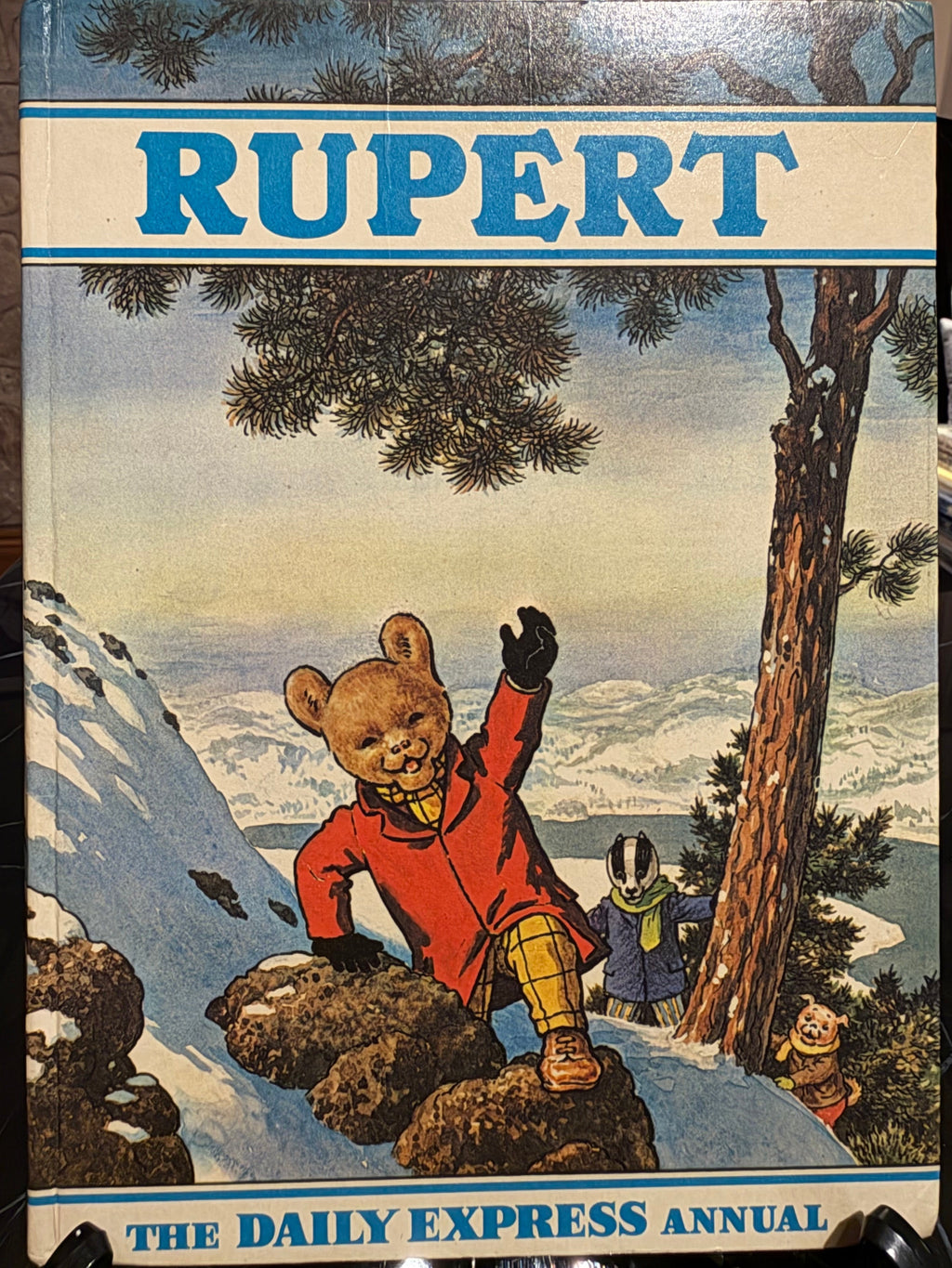 Vintage Rupert Bear Annual 1971 (Copyright 1970) Blank Box Unclipped Bestall Art