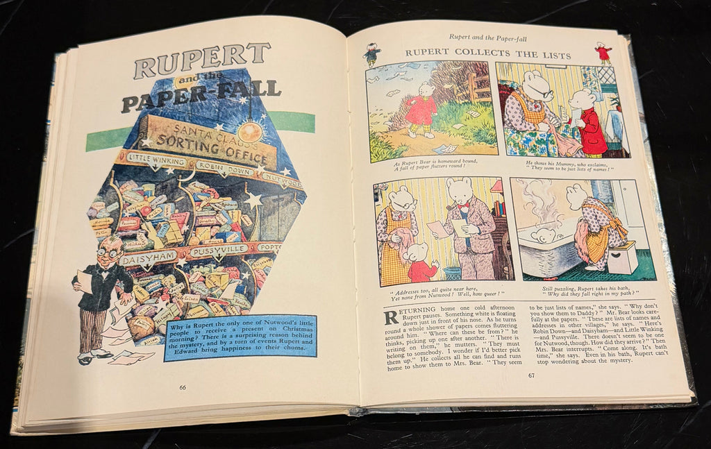 Vintage Rupert Bear Annual 1971 (Copyright 1970) Blank Box Unclipped Bestall Art