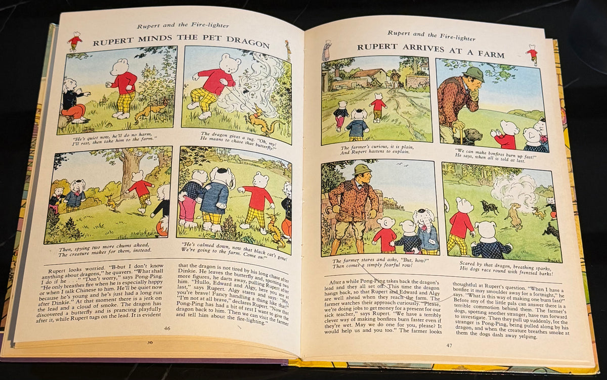 The Rupert Annual 1978 Edition Vintage Daily Express Hardback "Copyright 1977"