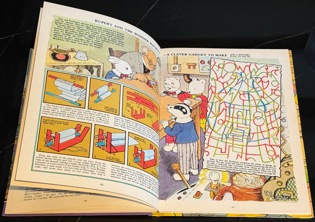 The Rupert Annual 1978 Edition Vintage Daily Express Hardback "Copyright 1977"