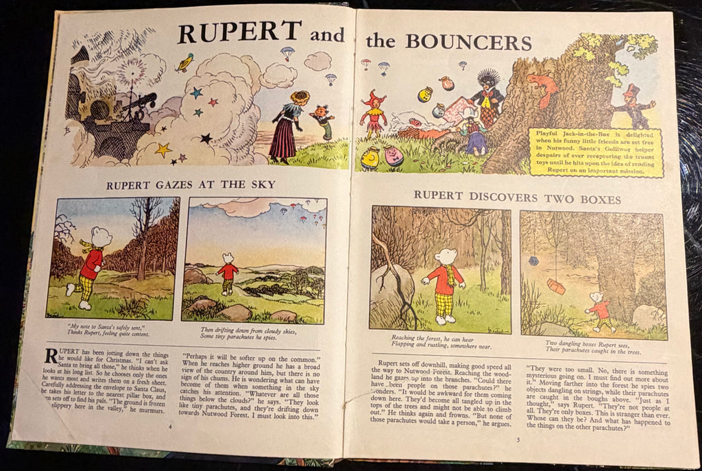 The Rupert Annual 1974 Edition Vintage Daily Express Hardback -Copyright 1973