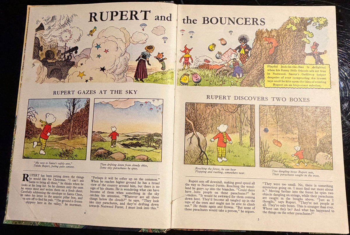 The Rupert Annual 1974 Edition Vintage Daily Express Hardback -Copyright 1973