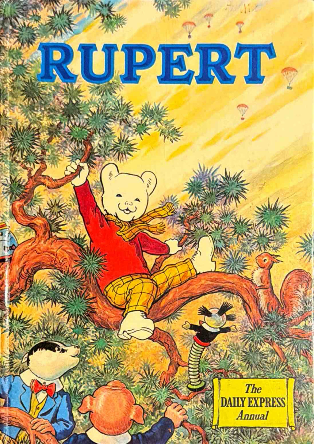 The Rupert Annual 1974 Edition Vintage Daily Express Hardback -Copyright 1973