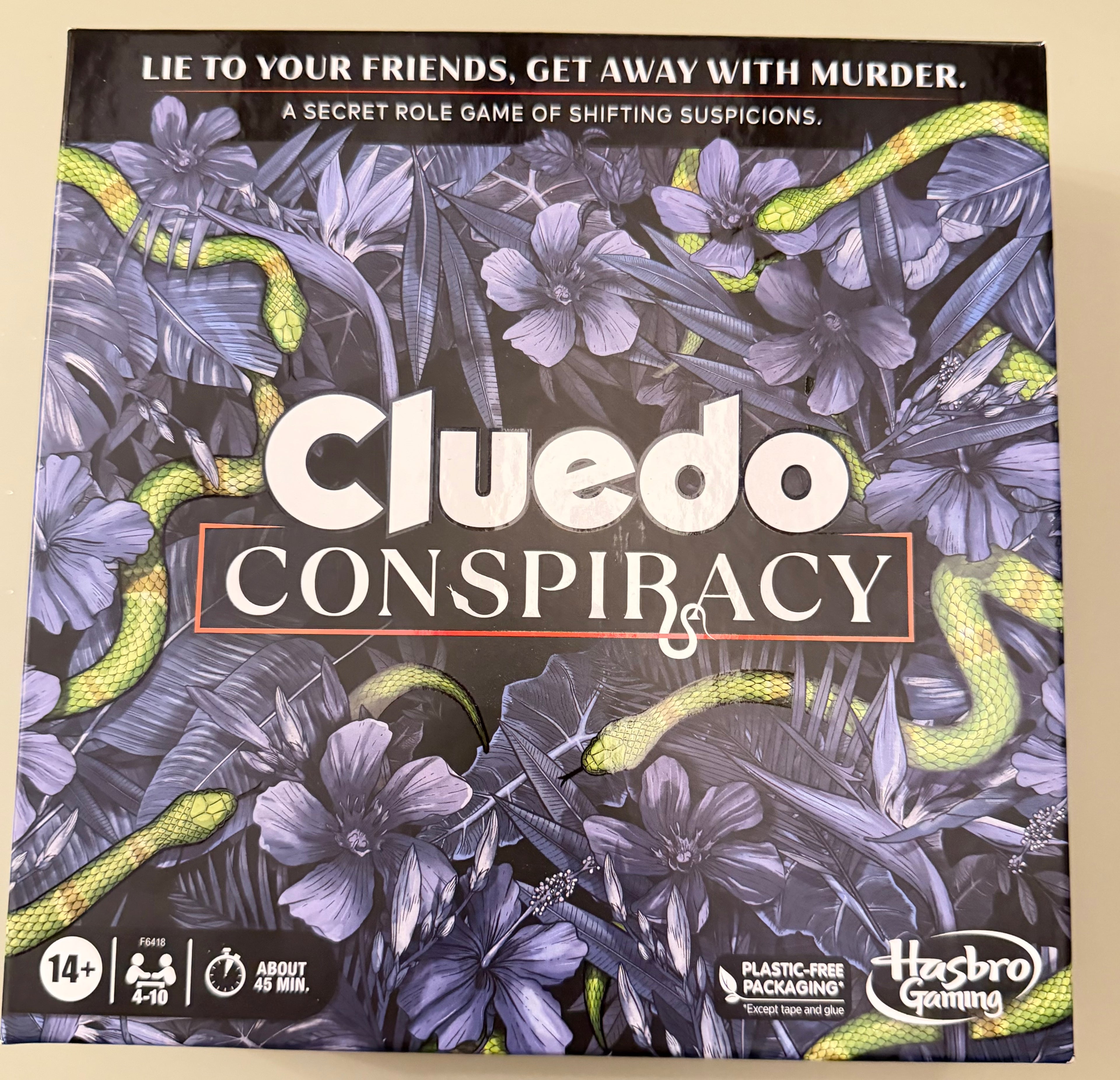 Cluedo Conspiracy — A Secret Role Game of Shifting Suspicions