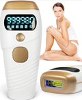 IPL Hair Removal Laser Device with Cooling — Permanent Painless Hair Remover for Women