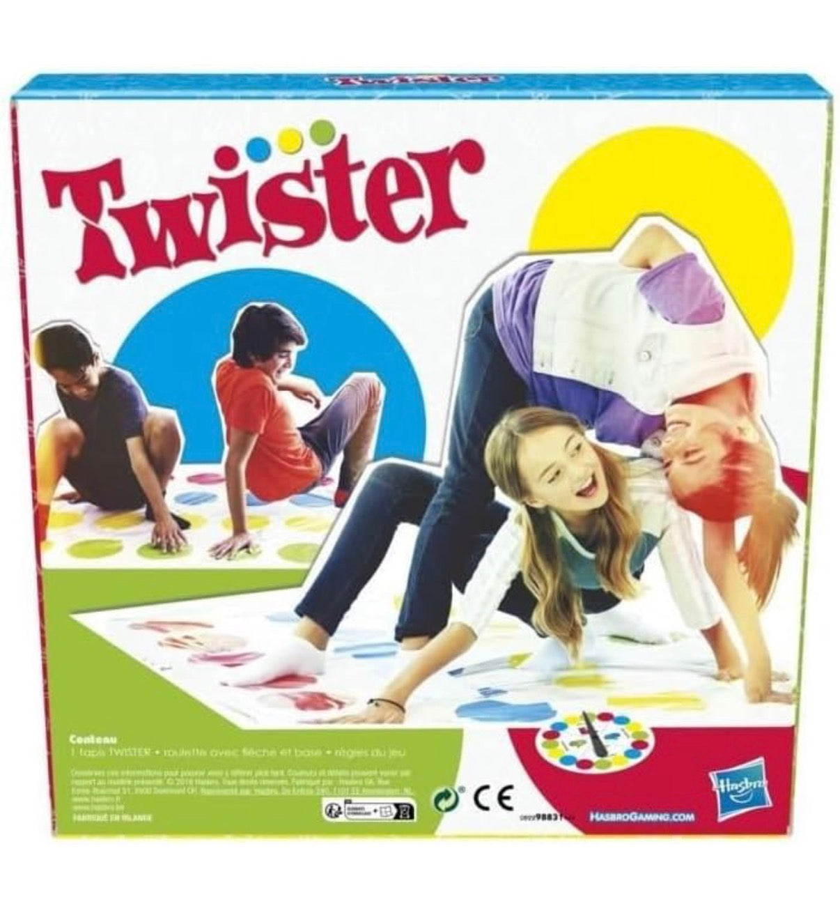Hasbro Twister Game — Fun Balance Board Game for Family & Parties