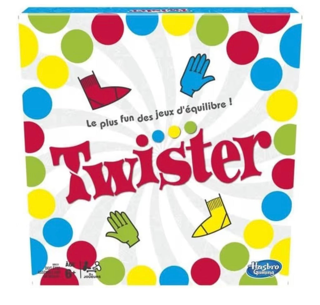 Hasbro Twister Game — Fun Balance Board Game for Family & Parties