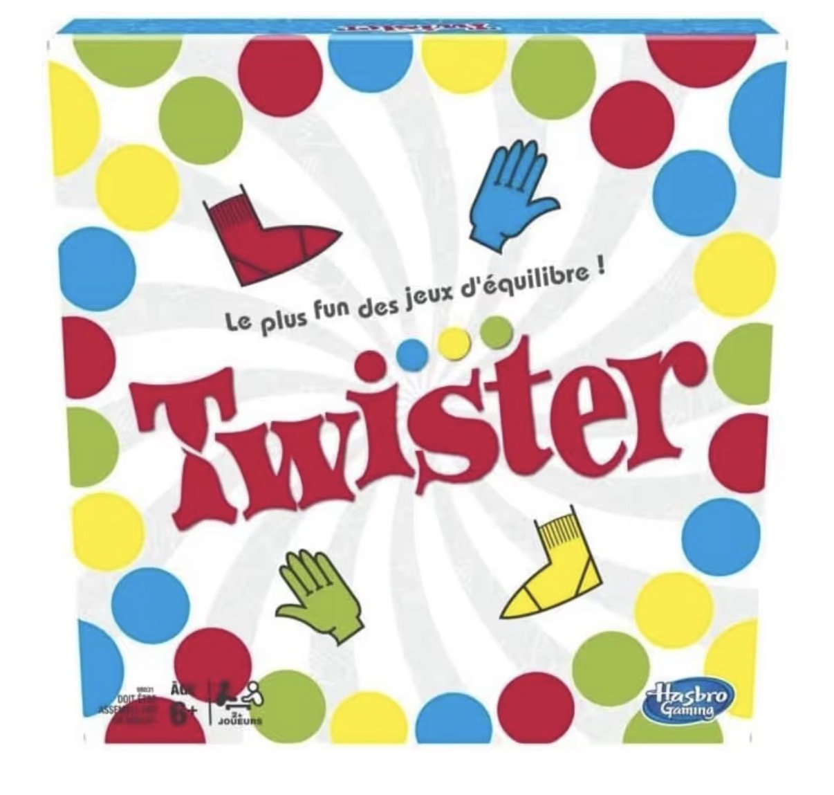 Hasbro Twister Game — Fun Balance Board Game for Family & Parties