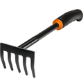 5-Teeth Rake and Digger-Hoe Garden Tool Set Landscape Fabric Garden Ground Cover