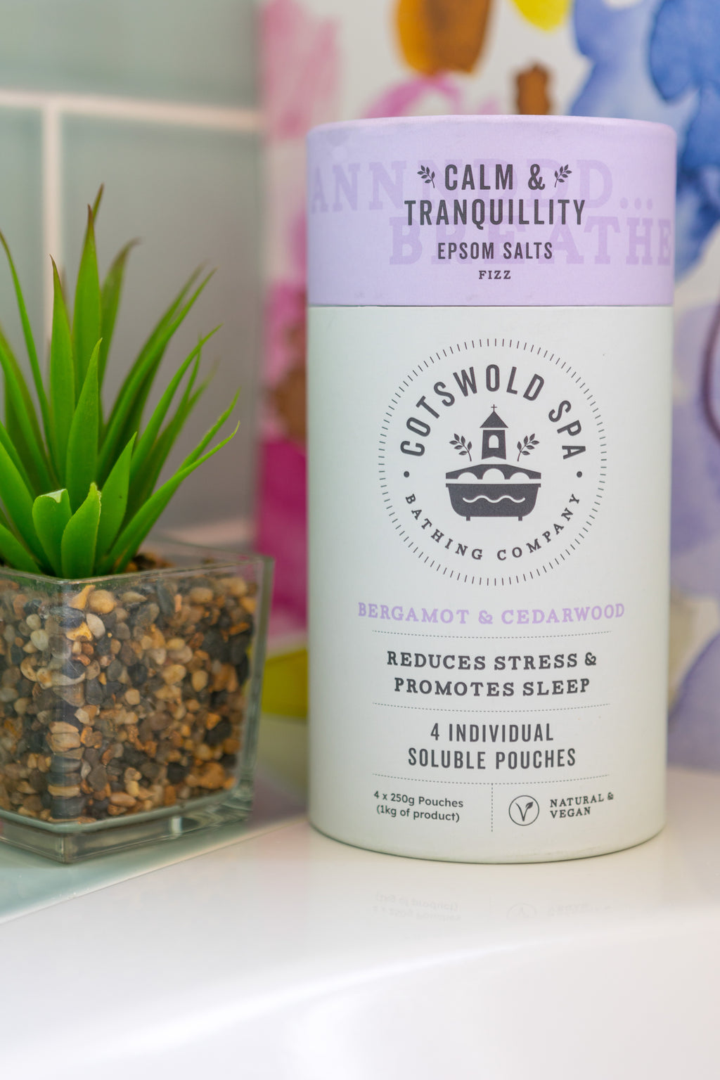 Luxury Range Calm & Tranquillity Epsom Salts with Bergamot & Cedarwood (1Kg)-0
