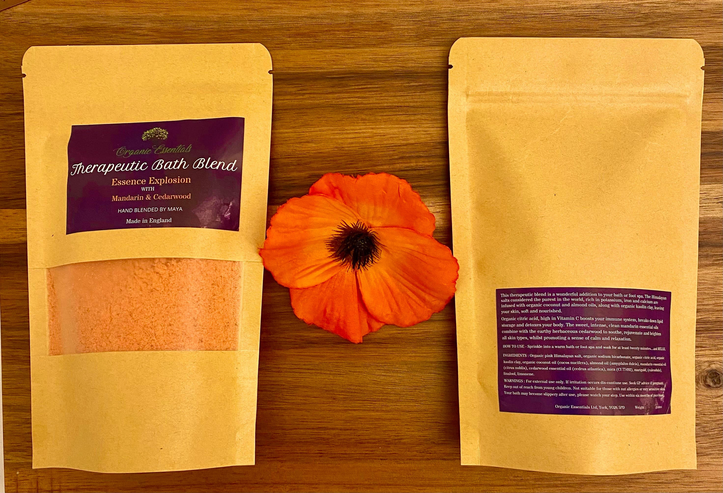 Eight 100g Luxury Natural Bath Blends in Eco-Pouch-7