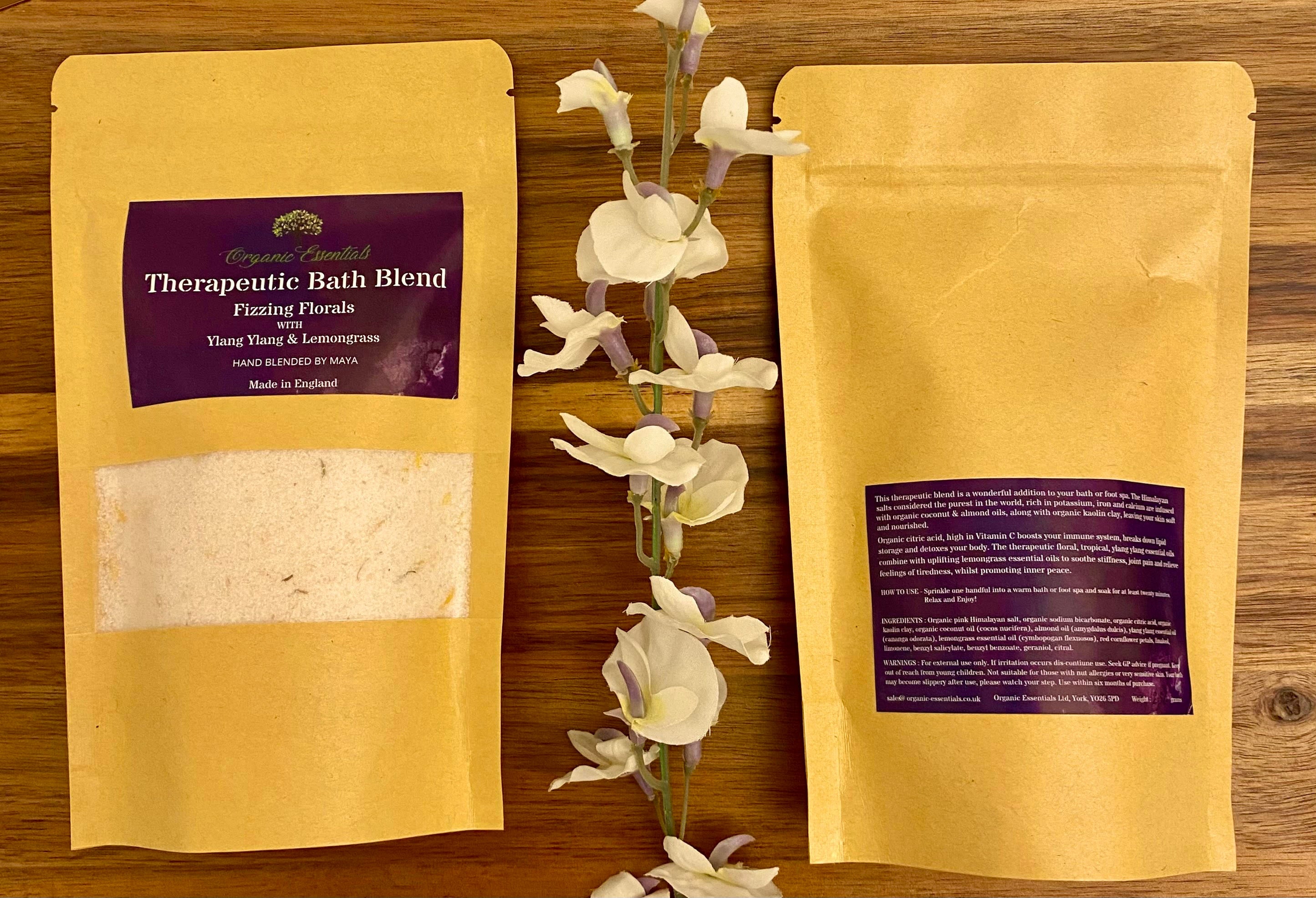 Eight 100g Luxury Natural Bath Blends in Eco-Pouch-8