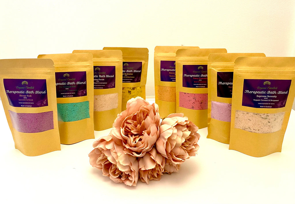 Eight 100g Luxury Natural Bath Blends in Eco-Pouch-0