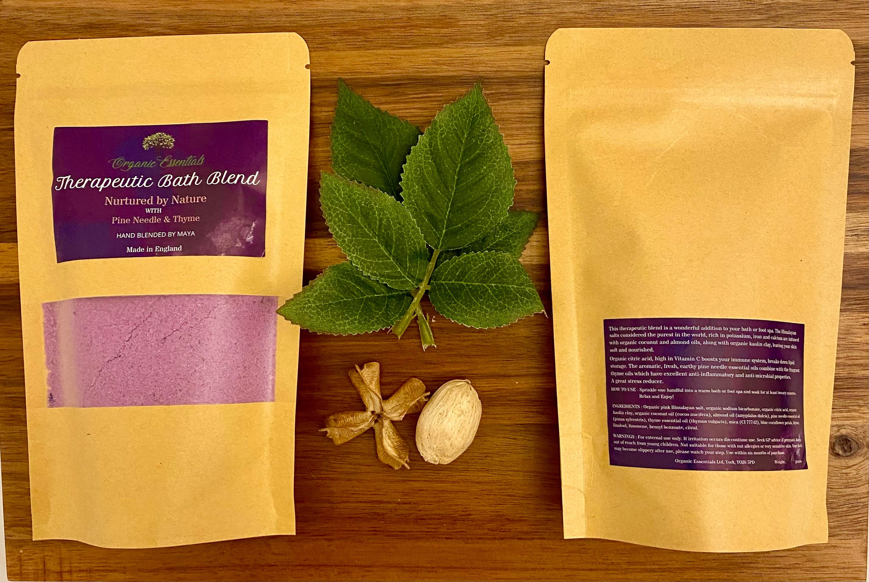 Eight 100g Luxury Natural Bath Blends in Eco-Pouch-4