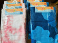 Kids Beach Towel | Camouflage Pattern | 130 x 60cm | Blue & Pink